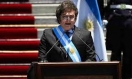 "Hoy comienza una nueva era en la Argentina", dijo Milei en su primer discurso como presidente