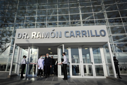 Los primeros pacientes en el Hospital Ramon Carrillo