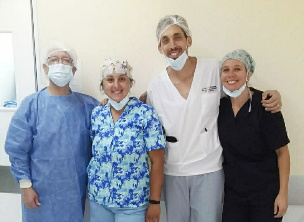 La primera endoscopía infantil en el hospital de la Villa de Merlo