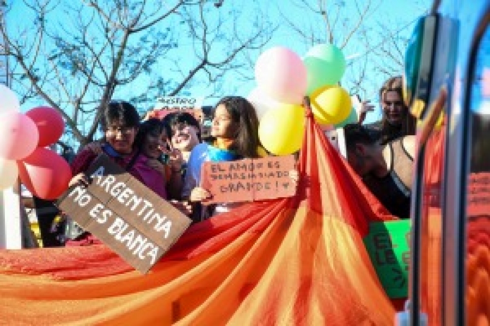 Los transfeminismos populares le dijeron &quot;No a Milei&quot; en San Luis