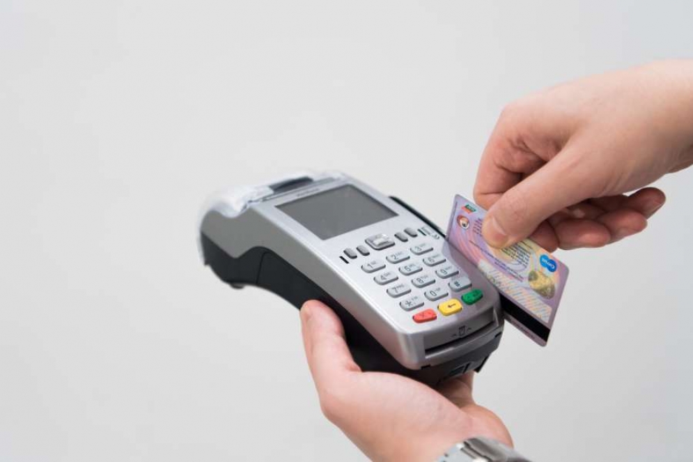 En San Luis la mayoria de las compras se hacen con tarjetas de crédito