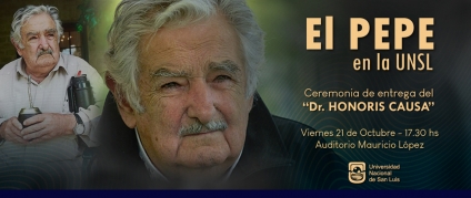 "Pepe" Mujica visitará Argentina para ser distinguido por la UNSL
