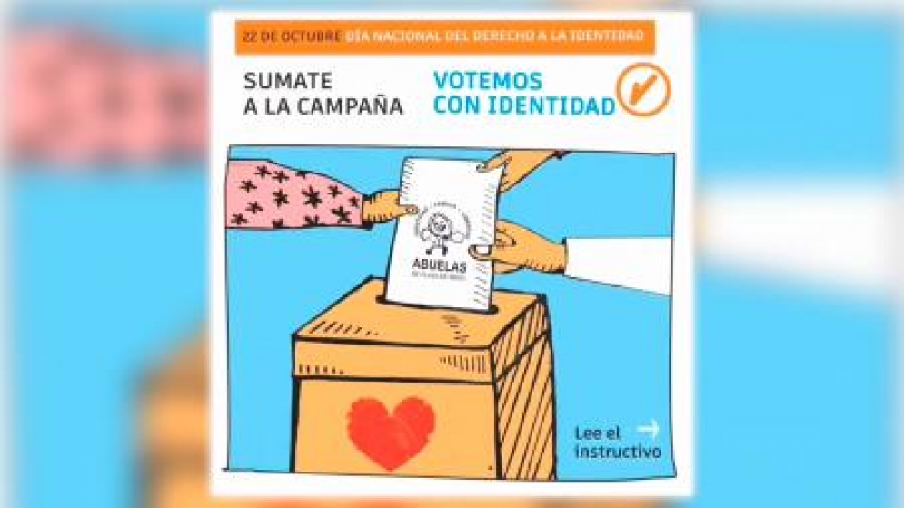 En su 46° aniversario Abuelas de Plaza de Mayo impulsa la campaña &quot;Votemos con Identidad&quot;