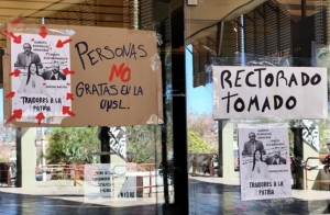 La toma en la UNSL se extiende al IV Bloque en rechazo a las políticas educativas