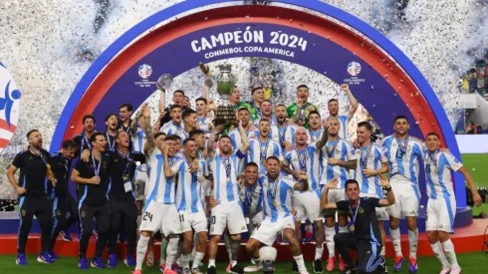 ¡Argentina bicampeón de América!