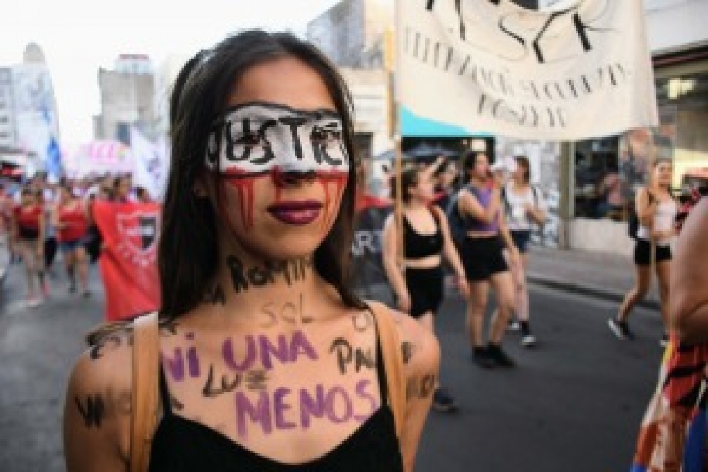 Concentraciones y marchas en Argentina por el Día de la No Violencia a las Mujeres